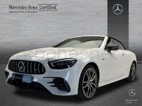 Usado Mercedes E53 AMG 435 CV (319 kW) 2022 Blanco Descapotable