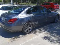 Usado Mercedes C200 Exclusive 136 CV (100 kW) 2017 Gris / plata Berlina