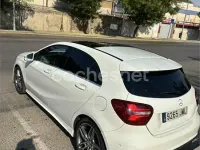 Usado Mercedes A180 AMG line 109 CV (80 kW) 2016 Blanco Utilitario