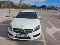 Usado Mercedes A180 AMG line 109 CV (80 kW) 2015 Blanco Utilitario