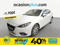 Usado Mazda 3 Luxury 120 CV (88 kW) 2016 Blanco