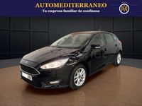 Usado Ford Focus Trend 125 CV (91 kW) 2017 Negro Berlina