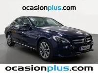Usado Mercedes C220 170 CV (125 kW) 2017 Azul Berlina