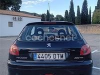 Usado Peugeot 206 70 CV (51 kW) 2005 Negro Berlina