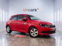 Usado Skoda Fabia Ambition 75 CV (55 kW) 2017 Rojo Berlina