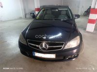 Usado Mercedes C220 Avantgarde 150 CV (110 kW) 2008 Azul Berlina