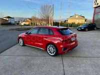 Usado Audi A3 S-Line 150 CV (110 kW) 2021 Rojo Berlina