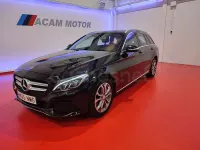 Usado Mercedes C350e 279 CV (205 kW) 2015 Negro Familiar