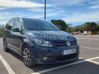 Usado VW Touran Advance 105 CV (77 kW) 2014 Azul Monovolumen