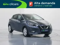 Usado Nissan Micra N-Connecta 100 CV (73 kW) 2019 Gris / plata Utilitario