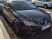 Usado Seat Leon ST CONNECT 110 CV (80 kW) 2016 Negro Familiar