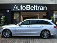 Usado Mercedes C220 170 CV (125 kW) 2017 Plateado Familiar