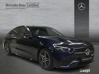 Usado Mercedes C200 AMG line 204 CV (150 kW) 2022 Azul cavansita
