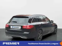 Usado Mercedes C220 170 CV (125 kW) 2017 Negro Familiar