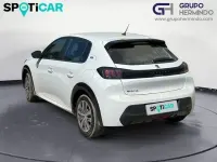 Usado Peugeot e-208 Active 100 kW (136 CV) 2023 Blanco Utilitario