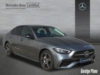 Usado Mercedes C300e AMG line 313 CV (230 kW) 2024 Gris selenita Berlina