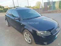 Usado Audi A3 Ambition 105 CV (77 kW) 2005 Negro Utilitario