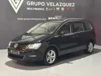 Usado VW Sharan Advance 150 CV (110 kW) 2020 Negro Monovolumen