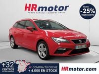 Usado Seat Leon ST FR 132 CV (97 kW) 2020 Rojo Familiar
