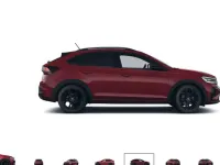 Nuevo VW Taigo R-line 116 CV (85 kW) 2026 Rojo SUV