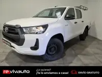 Usado Toyota HiLux 150 CV (110 kW) 2021 Blanco Pickup/Camioneta