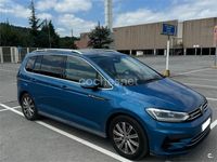 Usado VW Touran Sportline 150 CV (110 kW) 2019 Azul Monovolumen