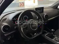 Usado Audi A3 S-Line 110 CV (80 kW) 2015 Blanco Berlina