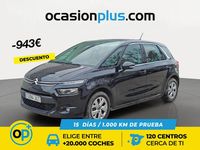 Usado Citroën C4 Seduction 120 CV (88 kW) 2016 Negro Monovolumen