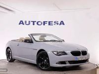 Usado BMW 630 Cabriolet 272 CV (200 kW) 2010 Gris / plata Descapotable