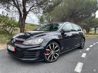 Usado VW Golf VII GTI 230 CV (169 kW) 2013 Negro Berlina