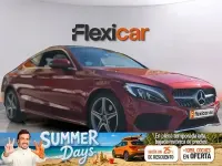 Usado Mercedes C220 170 CV (125 kW) 2017 Rojo Coupe