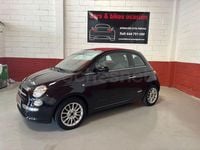 Usado Fiat 500C 95 CV (69 kW) 2010 Negro Descapotable
