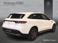 Usado Mercedes EQC400 AMG line 300 kW (408 CV) 2021 Blanco polar SUV
