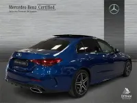 Usado Mercedes C220 AMG line 200 CV (147 kW) 2025 Azul Berlina