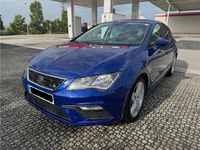 Usado Seat Leon FR 150 CV (110 kW) 2017 Azul Utilitario