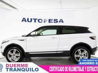 usado Land Rover Range Rover evoque 2.0 240cv Prestige Sonido Meridian SI4 4X4 3p Auto #NAVY, CUERO, TECHO, CAMARA, LEVAS