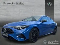 Usado Mercedes CLA180 AMG line 156 CV (114 kW) 2026 Azul claro Berlina