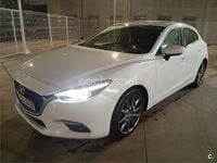 Usado Mazda 3 Luxury 105 CV (77 kW) 2018 Blanco Berlina