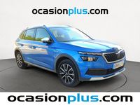 Usado Skoda Kamiq 110 CV (80 kW) 2022 Azul SUV