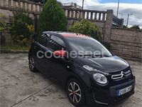 Usado Citroën C1 Feel 82 CV (60 kW) 2017 Negro Utilitario