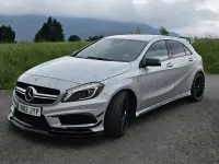 Usado Mercedes A45 AMG AMG 360 CV (264 kW) 2014 Gris / plata Utilitario