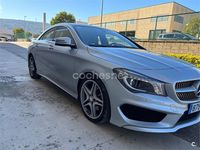 Usado Mercedes CLA220 AMG line 170 CV (125 kW) 2015 Gris / plata Berlina