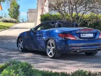 Usado Mercedes SLC200 184 CV (135 kW) 2016 Azul Descapotable