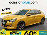Usado Peugeot 208 Allure 131 CV (96 kW) 2021 Amarillo Utilitario