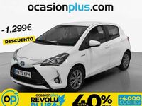 Usado Toyota Yaris Hybrid Active 99 CV (72 kW) 2018 Blanco Utilitario