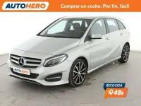 Usado Mercedes B200 Urban 135 CV (99 kW) 2015 Gris Utilitario