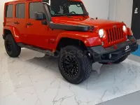 Usado Jeep Wrangler Unlimited Sahara 284 CV (208 kW) 2016 Rojo SUV