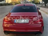 Usado Mercedes CLA220 AMG line 177 CV (130 kW) 2016 Rojo Coupe