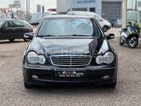 Usado Mercedes C270 Avantgarde 170 CV (125 kW) 2001 Negro Berlina