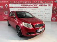Usado Chevrolet Aveo LT 100 CV (73 kW) 2008 Rojo Berlina